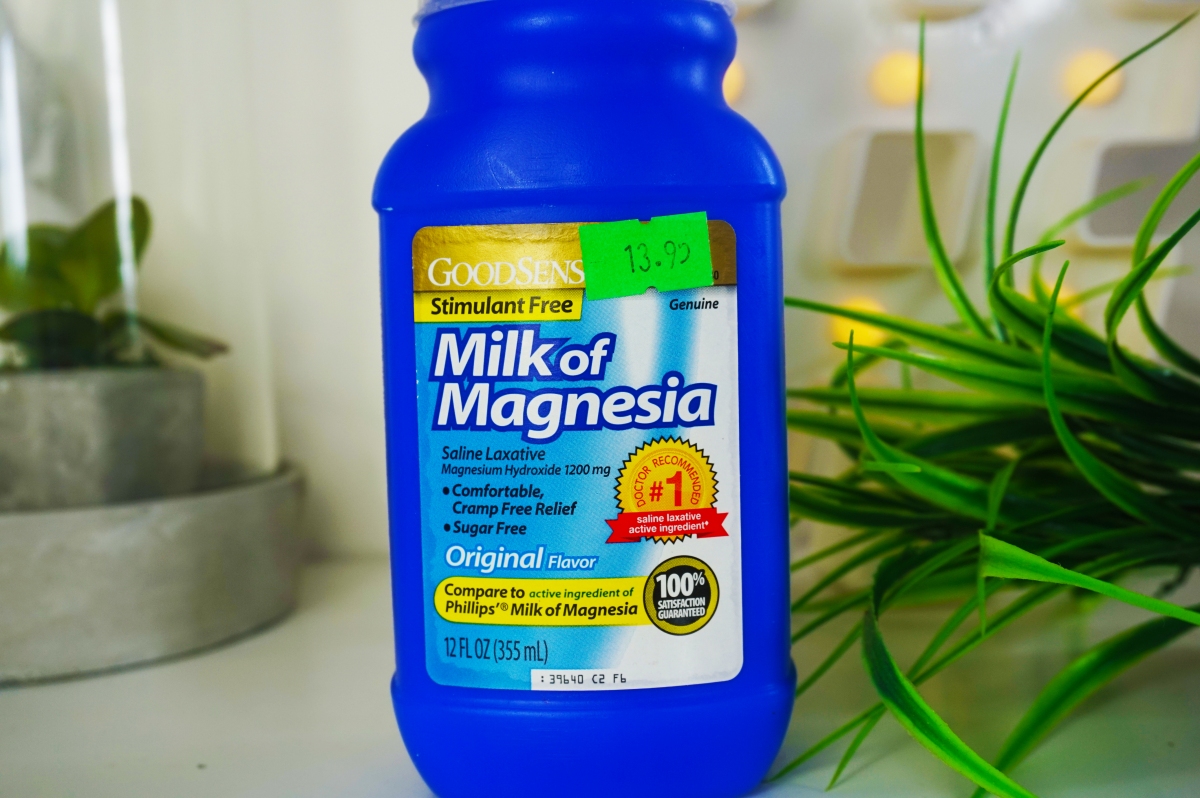 Le lait de magnésie la base pour les peaux mixte a grasse magique ? –  Sicymood